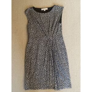 Loft Pattern Sleeveless Dress - Size SP Petite